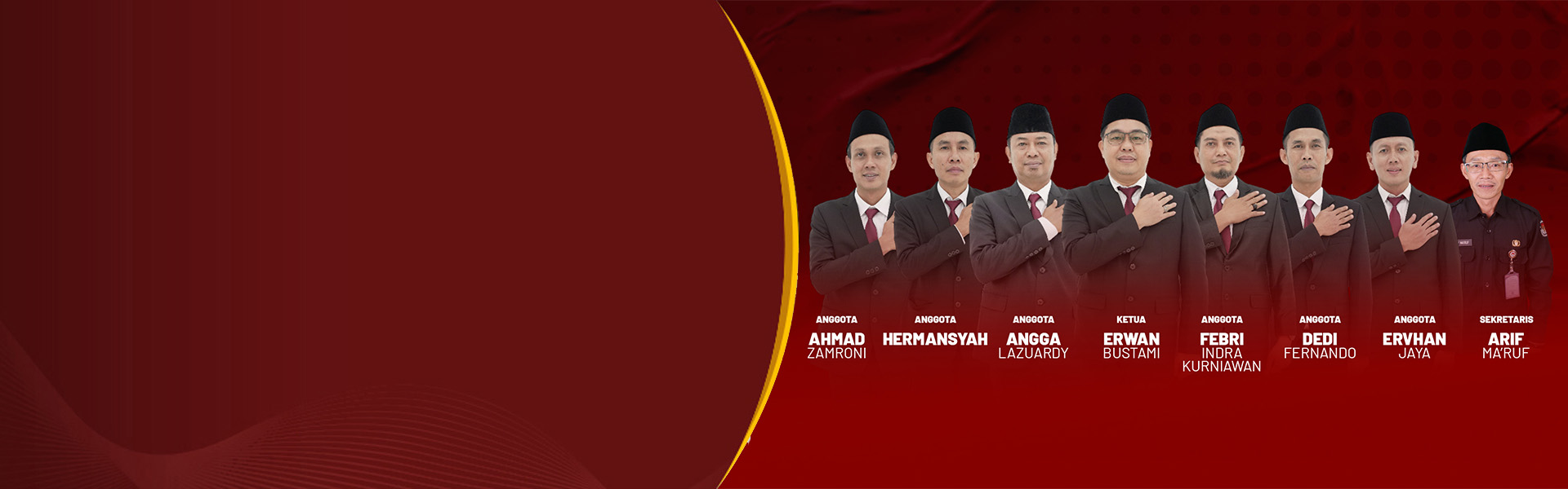 PIMPINAN KPU PROVINSI LAMPUNG
