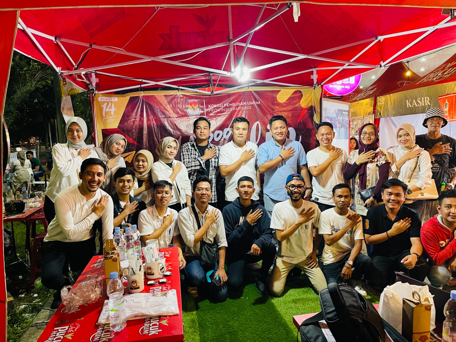Sosialisasi di Sekelik Fest Lampung